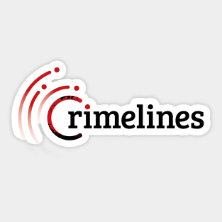 Crimelines - Logo Sticker